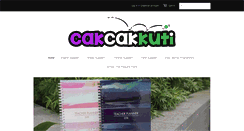 Desktop Screenshot of cakcakkuti.com