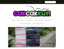 Tablet Screenshot of cakcakkuti.com